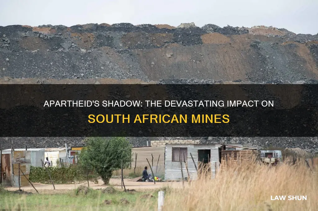 how mines were affected by apartheid laws
