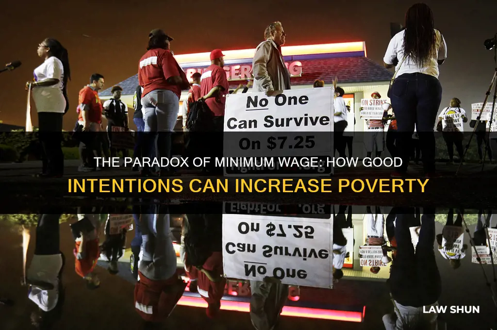 how minimum wage laws increase poverty