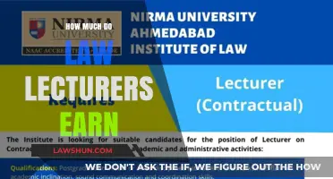 Unveiling the Salary Secrets: How Much Do Law Lecturers Earn?