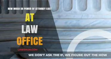 Understanding Power of Attorney Costs at Law Offices: What to Expect