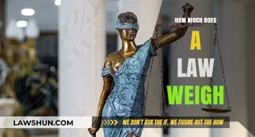 The Weight of Justice: Exploring the Heft of Legal Statutes