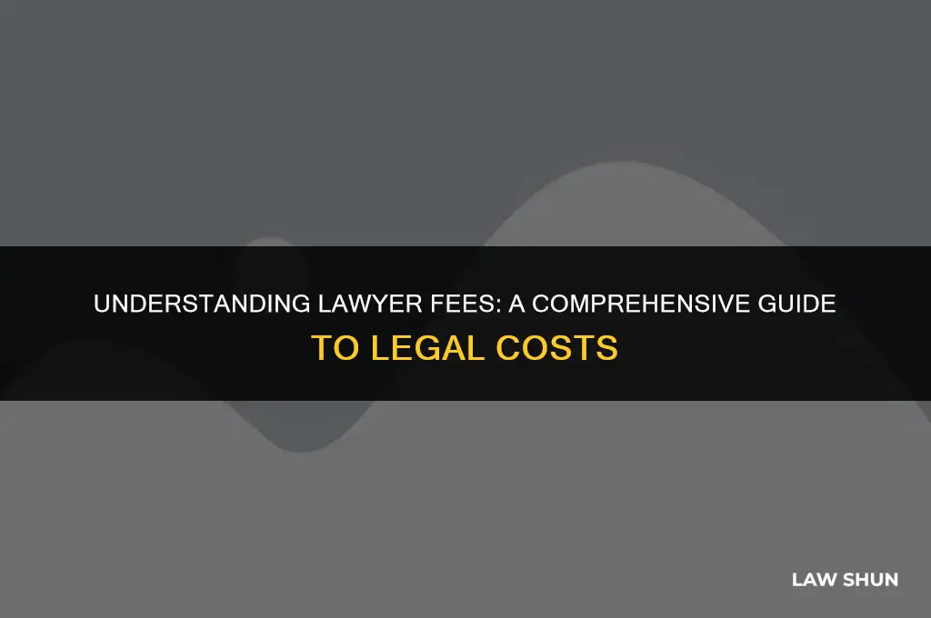 how much does a lawer cost