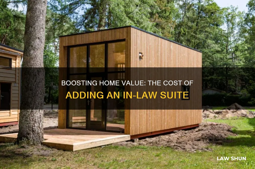 how much does a separate in-law suite add to home