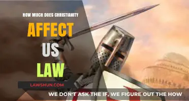 Christianity's Influence: Shaping U.S. Law and Society Today