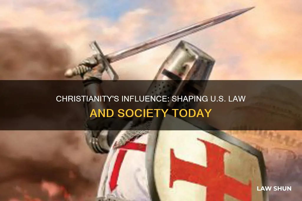 how much does christianity affect us law