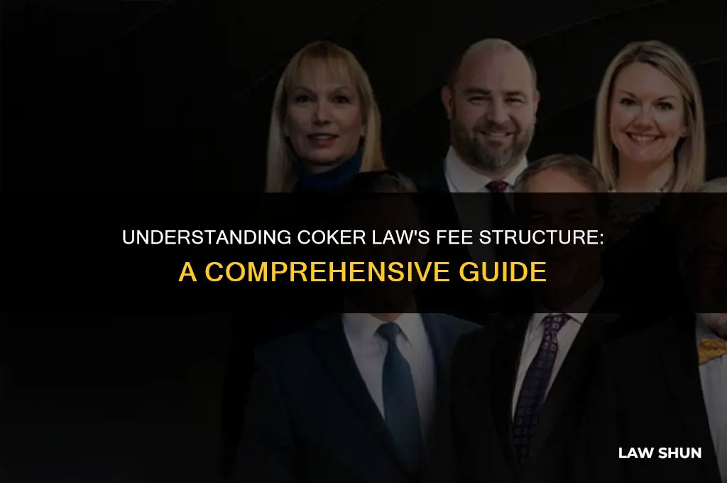 how much does coker law charge