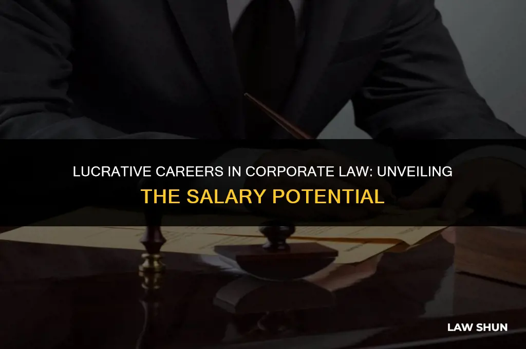 how much does corporate law pay