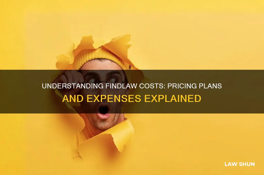 how much does find law cost