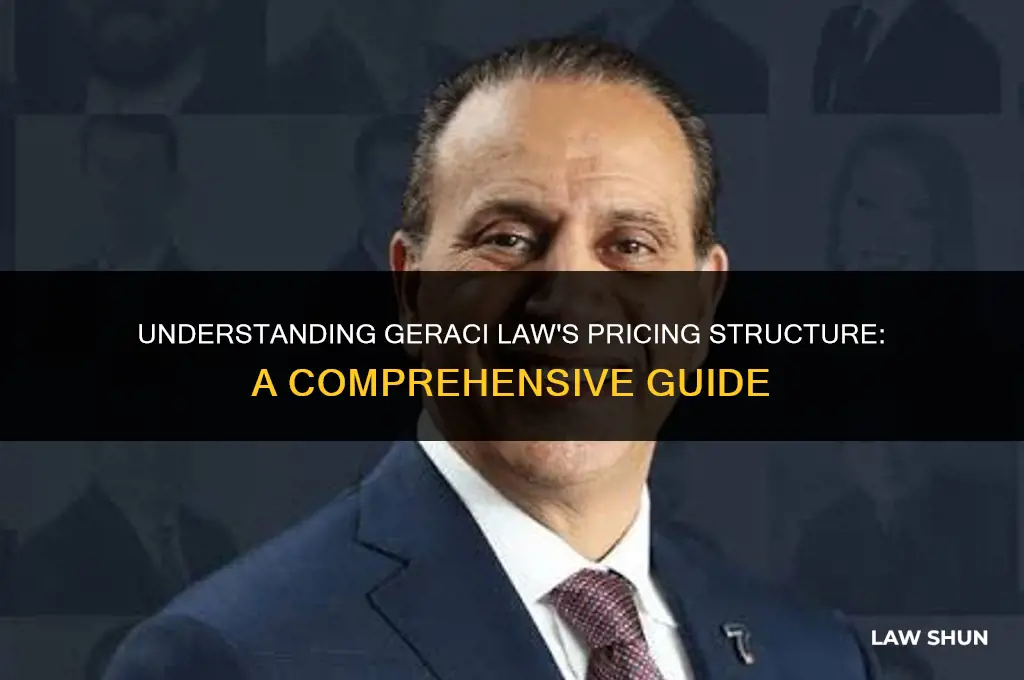 how much does geraci law charge