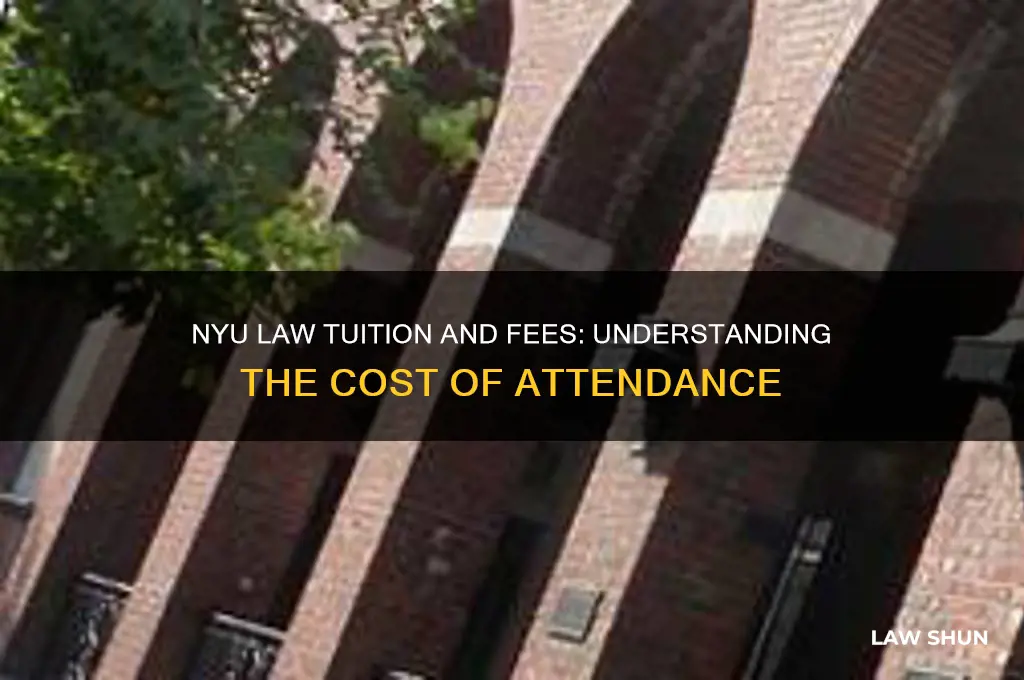how much does it cost to go to nyu law