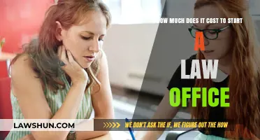 Starting a Law Office: Uncovering the Initial Costs and Expenses