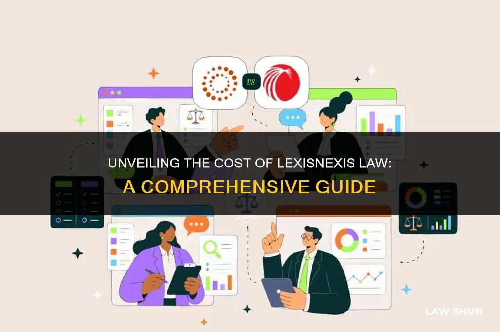 how much does lexisnexis law cost