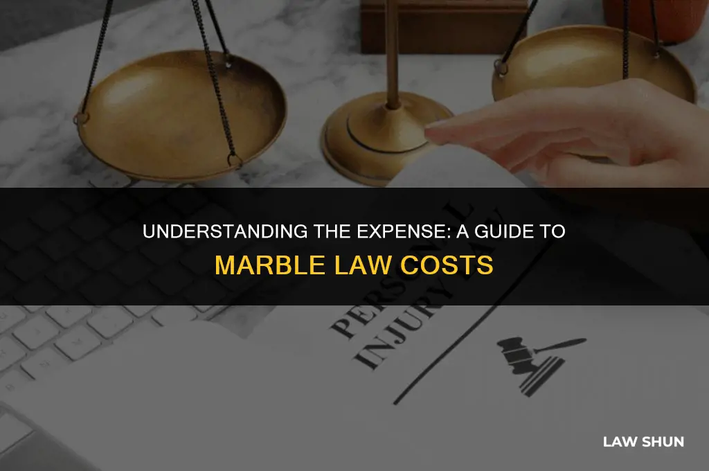 how much does marble law cost