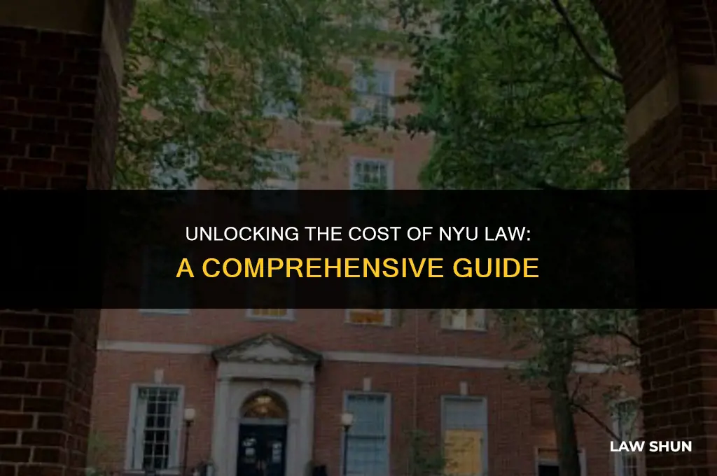how much does nyu law cost