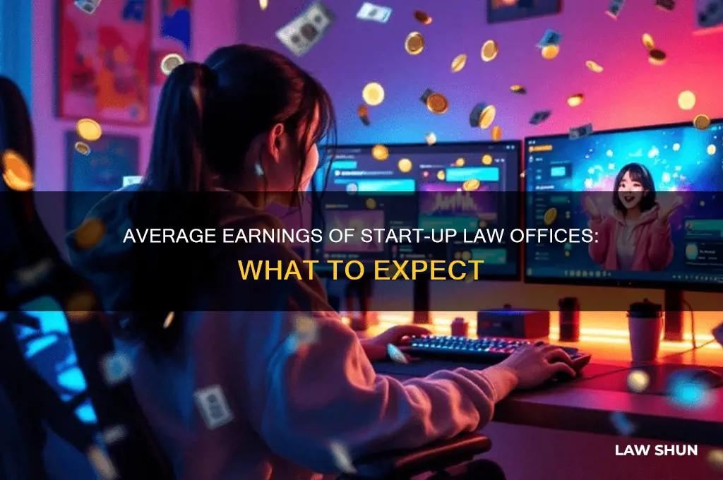 how much does the average start up law office earn