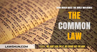 The Bible's Influence on Common Law Explored