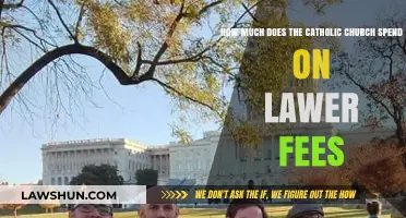 Catholic Church Legal Costs: Unveiling Lawyer Fee Expenditures