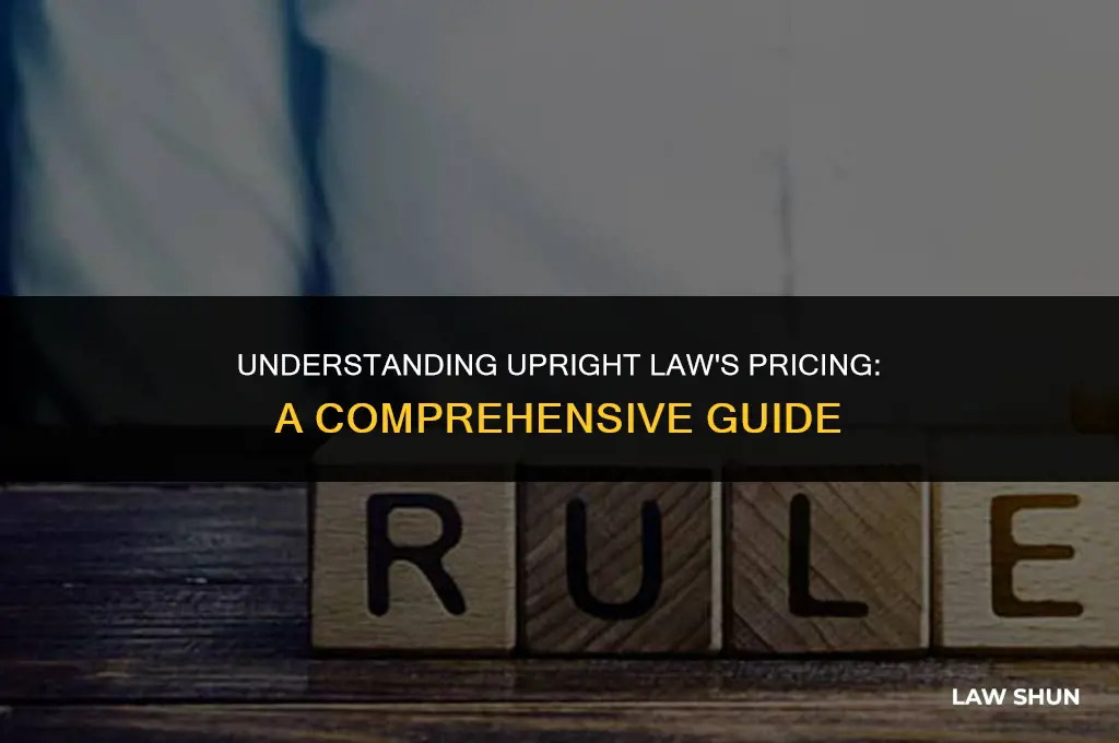 how much does upright law charge