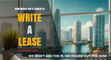 Cost of Hiring a Lawyer to Draft a Lease Agreement