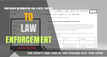 Hotel Privacy: Guest Data and Law Enforcement
