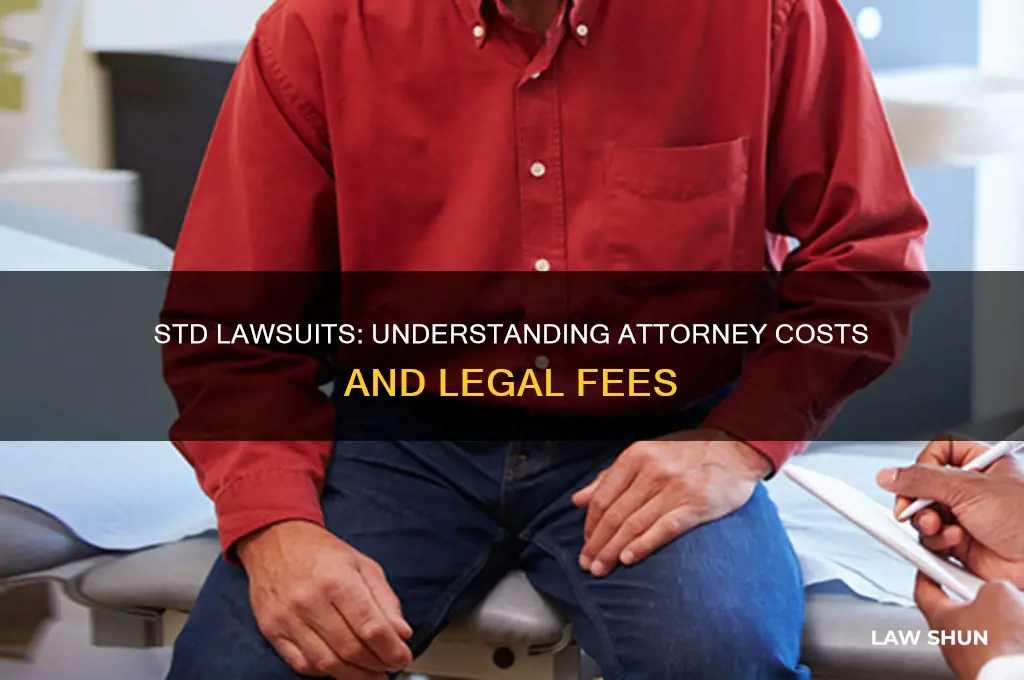 how much is an attorney for a std law suit