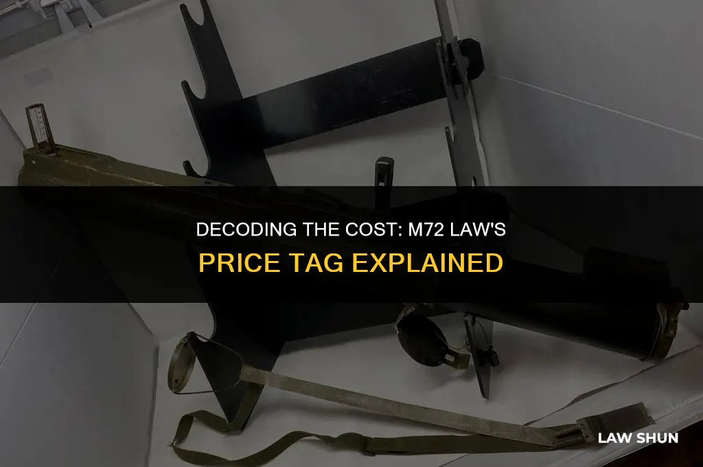 how much is an m72 law