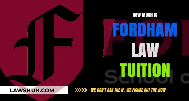 Exploring the Cost of Fordham Law School Tuition