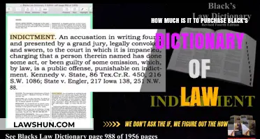 Black's Law Dictionary Price: Cost and Purchase Guide