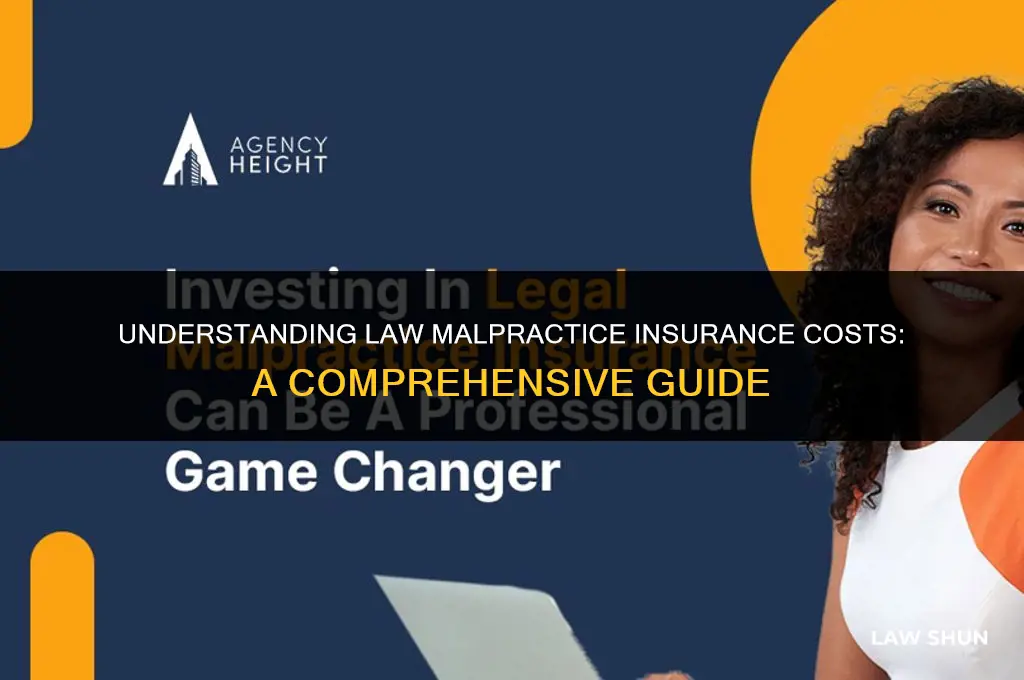 how much is law malpractice insurance
