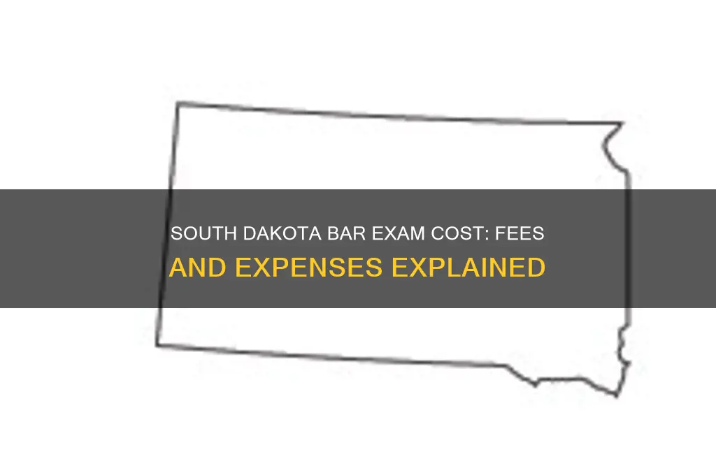 how much is the law bar exam in south dakota