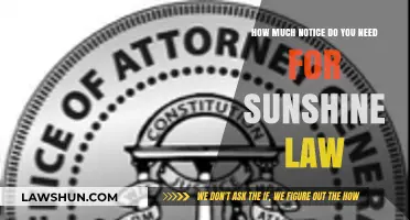 Understanding Sunshine Law Notice Requirements: A Comprehensive Guide