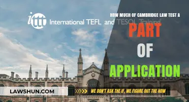 Cambridge Law Test: Its Role and Weight in Your Application