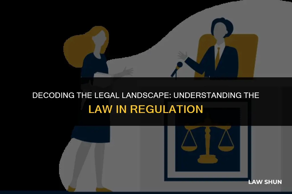 how much of reg is law