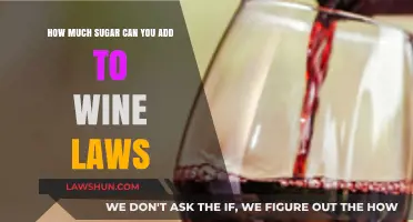 Wine Sweetness: Sugar Laws and Limits
