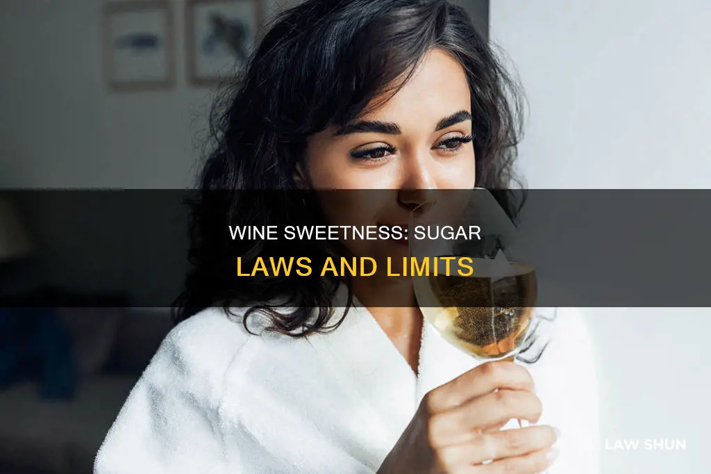 how much sugar can you add to wine laws