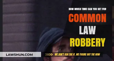 Robbery Charges: Understanding Jail Time and Common Law