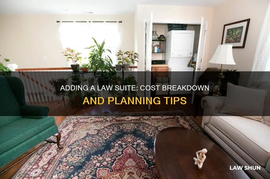 how much to add in law suite onto house