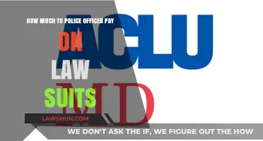 Police Officer Lawsuit Payouts: Understanding Compensation and Legal Costs