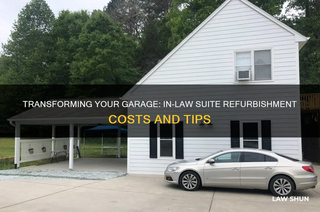 how much to refurbish a garage into an in-law