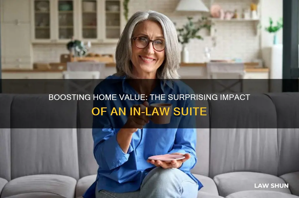 how much value does an in law suite add
