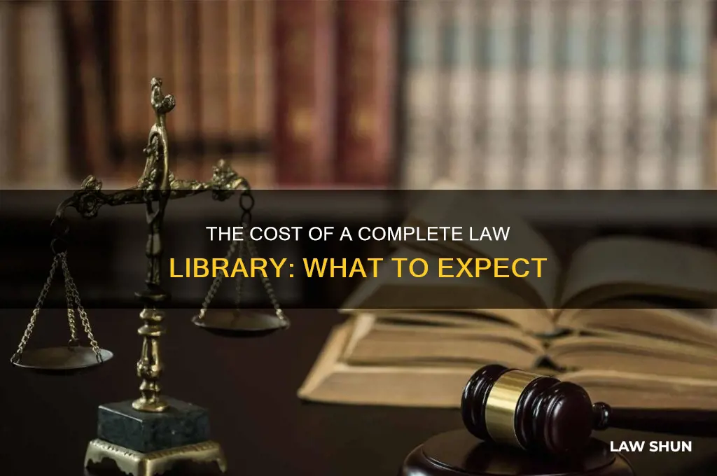 how much would a full set of law books cost
