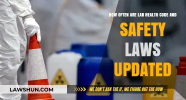 Staying Compliant: Frequency of Lab Health Code and Safety Updates