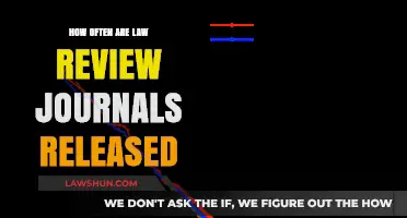 Law Review Journal Release Frequency: A Comprehensive Guide