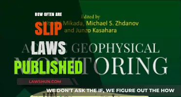 Understanding the Frequency of Slip Law Publications