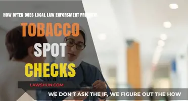 Local Law Enforcement Tobacco Spot Checks: Frequency and Impact