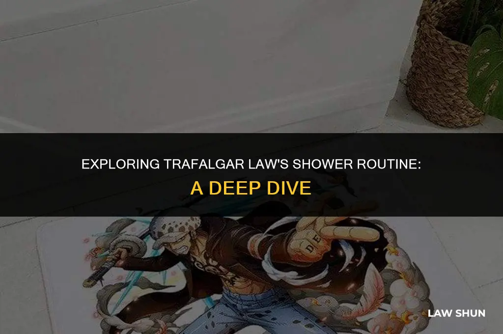 how often does trafalgar law shower