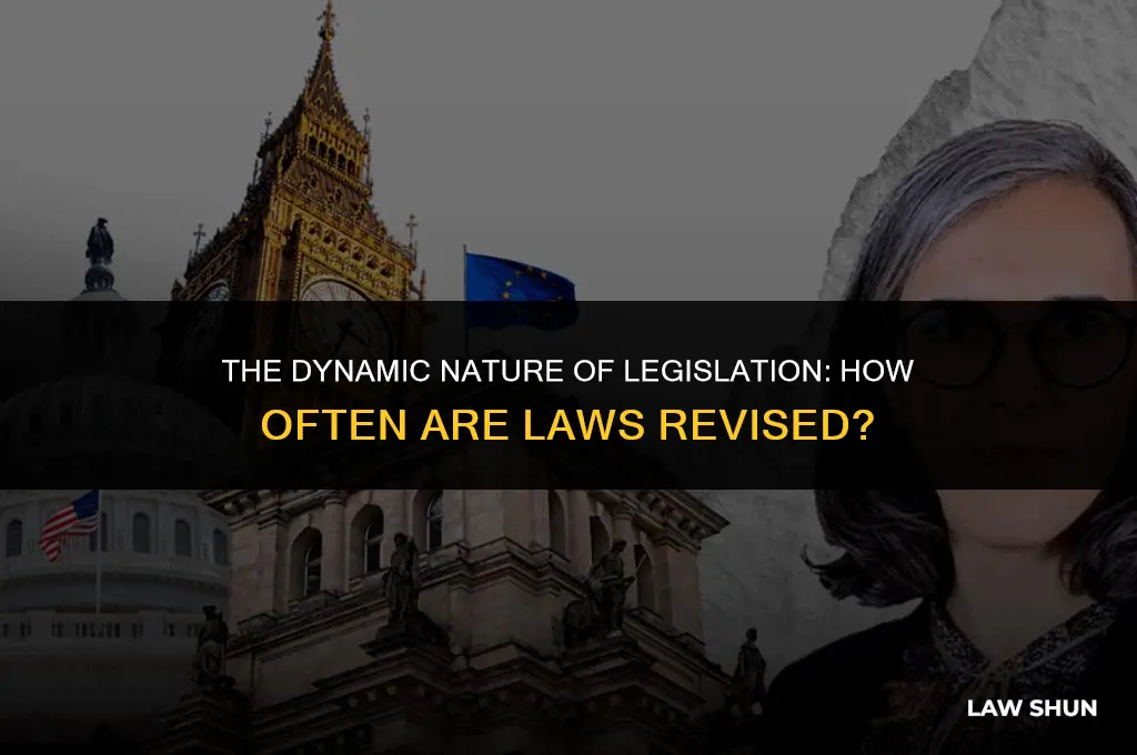 how often is a law revised
