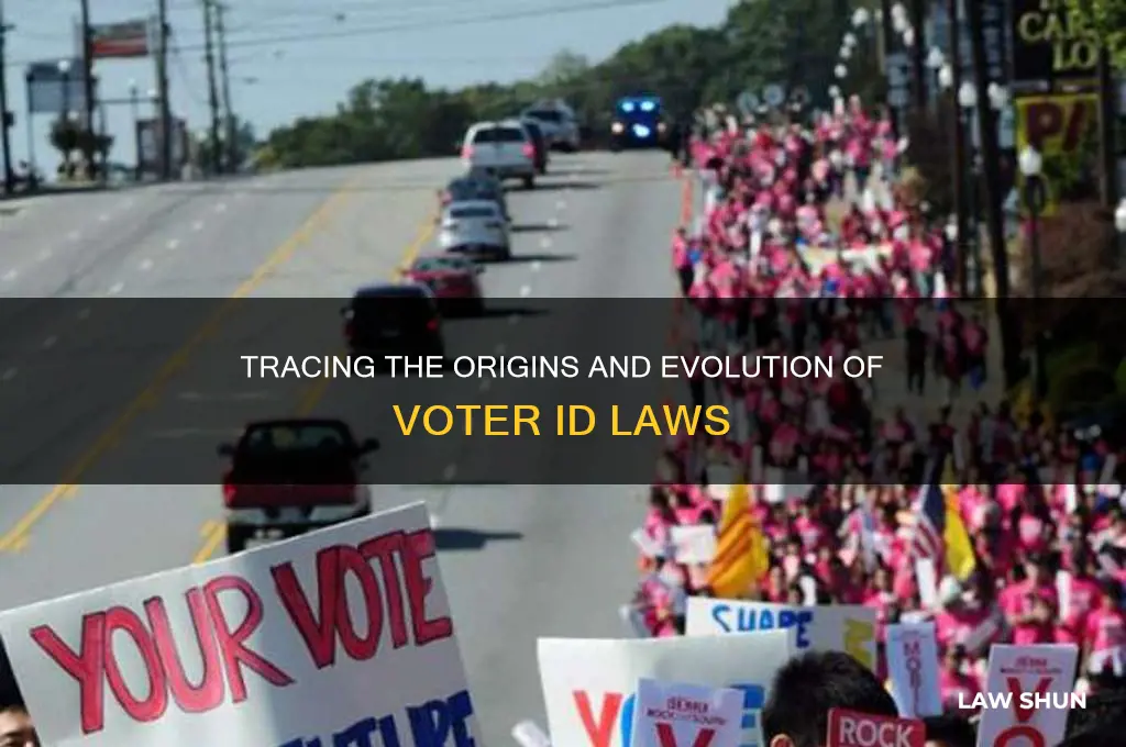 how old are voter id laws