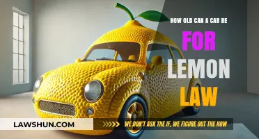 Understanding Lemon Law: Age Limits for Vehicle Eligibility