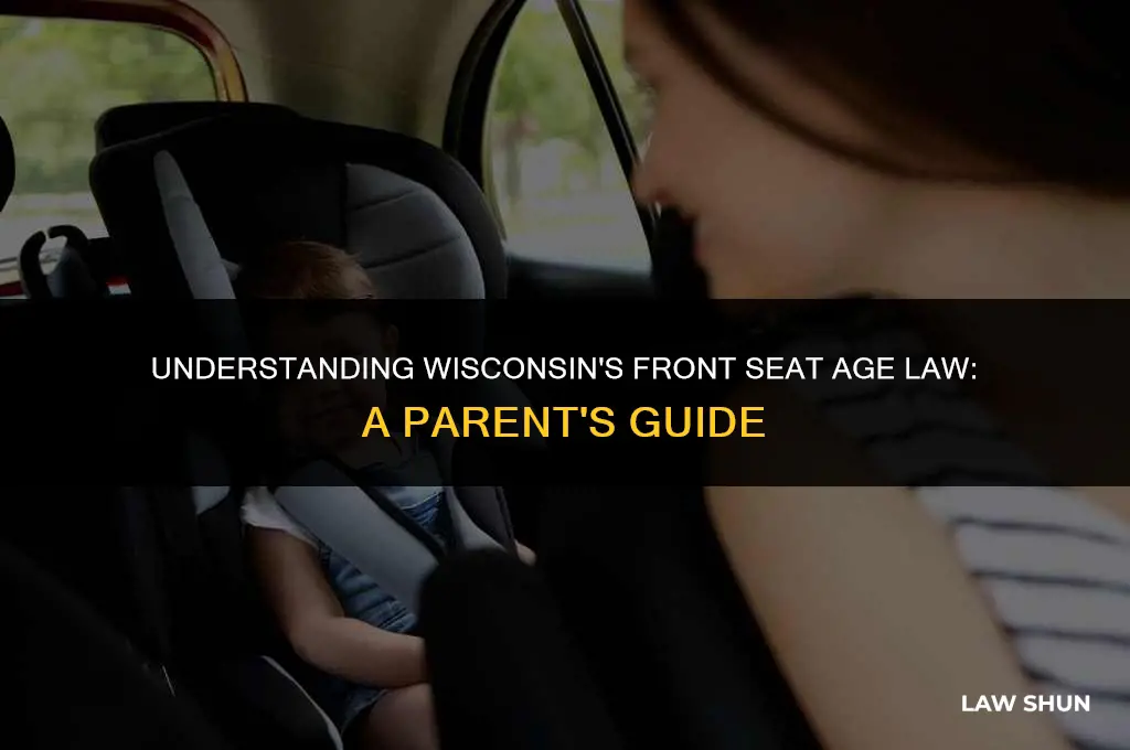 how old front seat law wisconsin